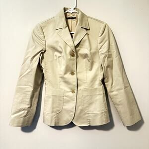 Sisley Classic Taglia Blazer Beige Size 38